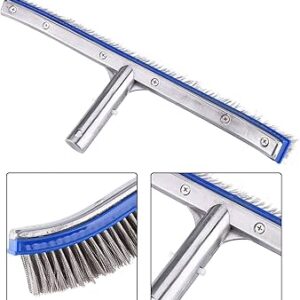 Brosse a paroi renforce Métallique  46 cm