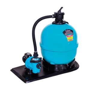 Unite de filtration ( Filtre à sable " FILTREX "  Ø 500 mm avec pompe  3/4 HP, Mono )  10m2